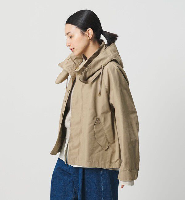 BEAUTY&YOUTH UNITED ARROWS「グログランフード マウンテンパーカー ウォッシャブル はっ水」|その他|BEIGE