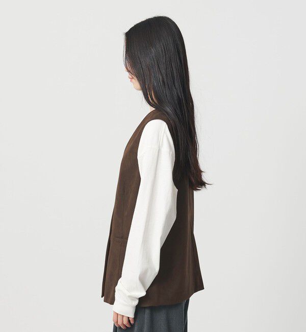 BEAUTY&YOUTH UNITED ARROWS「スエードライク ベスト」|ベスト・ジレ|