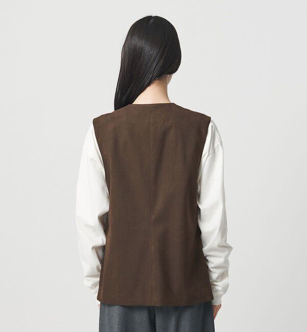 BEAUTY&YOUTH UNITED ARROWS「スエードライク ベスト」|ベスト・ジレ|