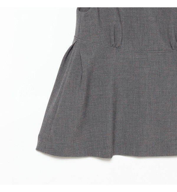 Demi-Luxe BEAMS 「E_WｸﾛｽﾍﾟﾌﾟﾗﾑNS」|シャツ・ブラウス|