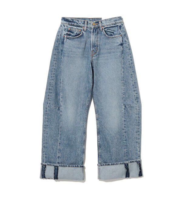Demi-Luxe BEAMS 「B SIDES / RELAXED CUFFED LASSO デニムパンツ JANE WASH」|デニム|