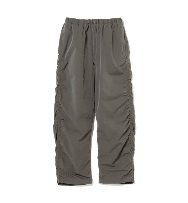 BEAMS「ワイドストレートフィット パッカリング イージーパンツ」|チノ|