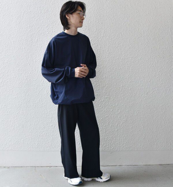 SHIPS any「SHIPS any: カラーミックスコード トーン オン トーン デザイン Tシャツ【a-nylon】◇」|Tシャツ・カットソー|