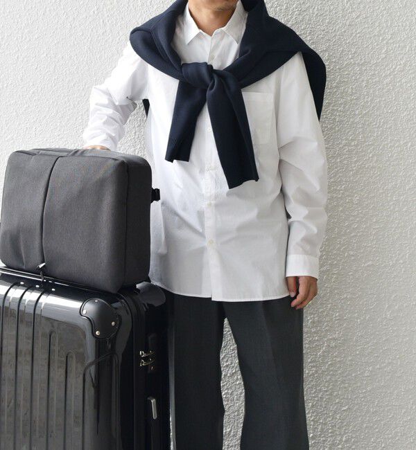 SHIPS any「SHIPS any: ストライプ / ソリッド リラックス レギュラーカラー シャツ 25AW◇」|シャツ・ブラウス|ホワイト