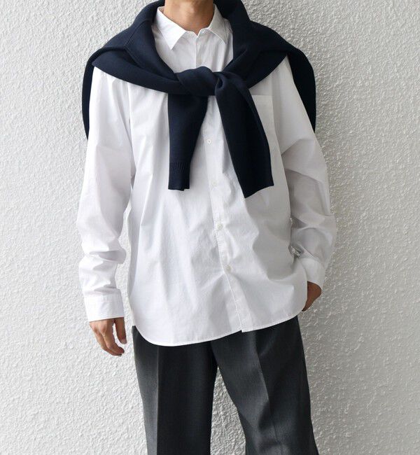 SHIPS any「SHIPS any: ストライプ / ソリッド リラックス レギュラーカラー シャツ 25AW◇」|シャツ・ブラウス|