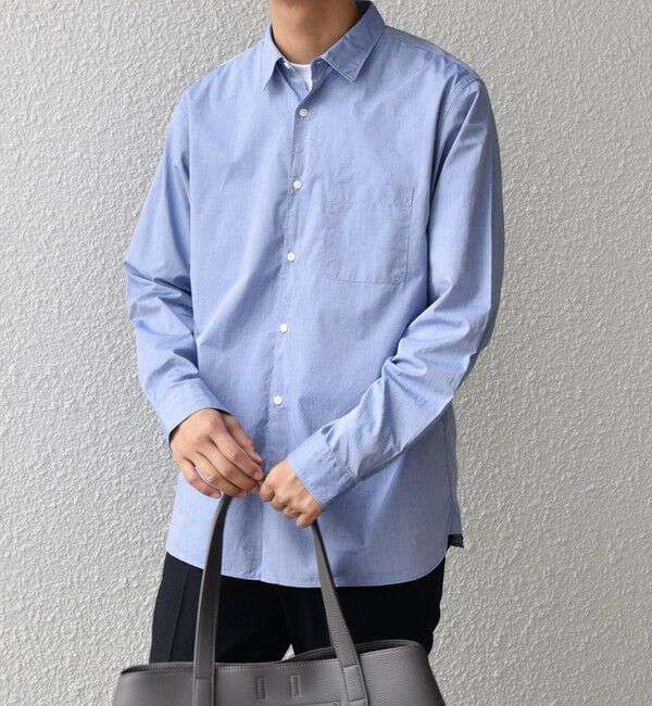 SHIPS any「SHIPS any: ストライプ / ソリッド リラックス レギュラーカラー シャツ 25AW◇」|シャツ・ブラウス|