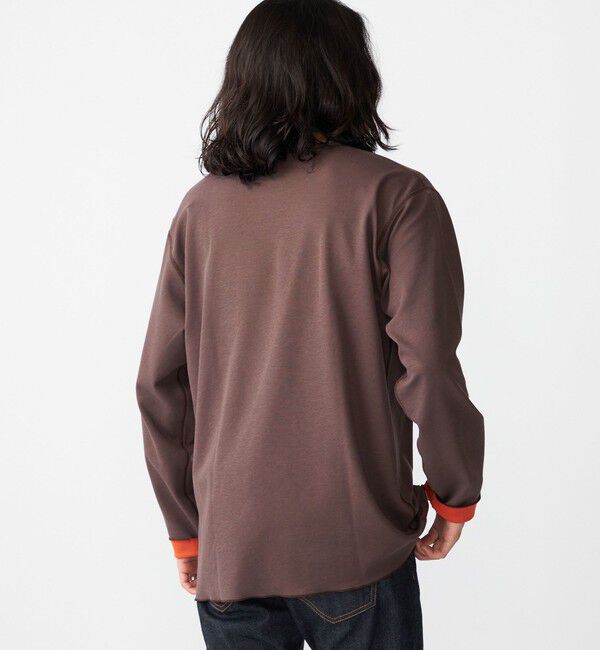 SHIPS「SHIPS: リバーシブル クルーネック 長袖 Tシャツ (ロンT)」|Tシャツ・カットソー|