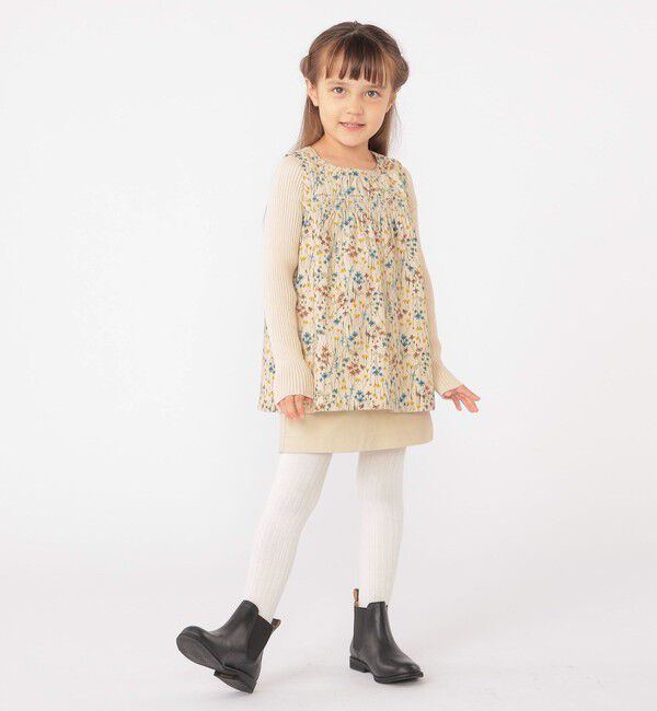 SHIPS KIDS「SHIPS KIDS:100～130cm / コーデュロイ リブ レイヤード トップス」|その他|