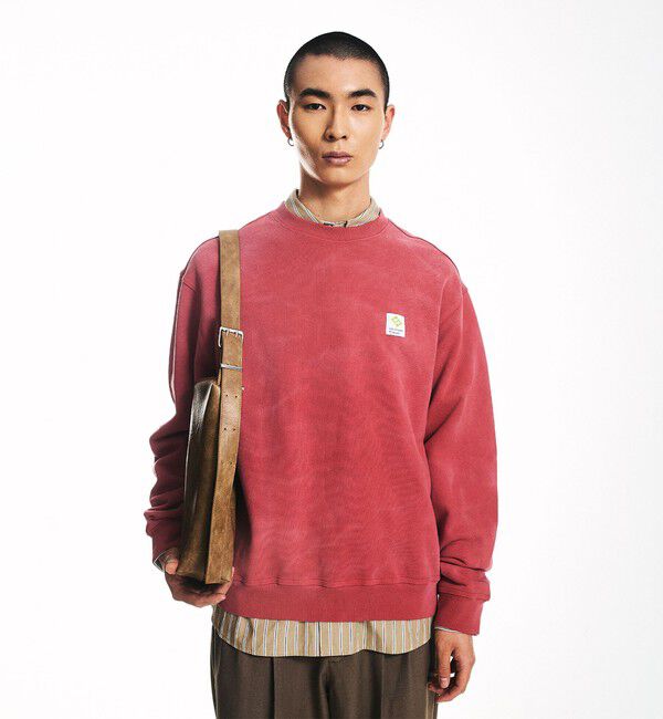 SHIPS「City Ambient Products: フロスト フェード スクエアロゴ スウェット」|スウェット・ジャージ|