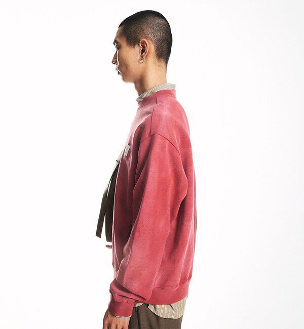 SHIPS「City Ambient Products: フロスト フェード スクエアロゴ スウェット」|スウェット・ジャージ|