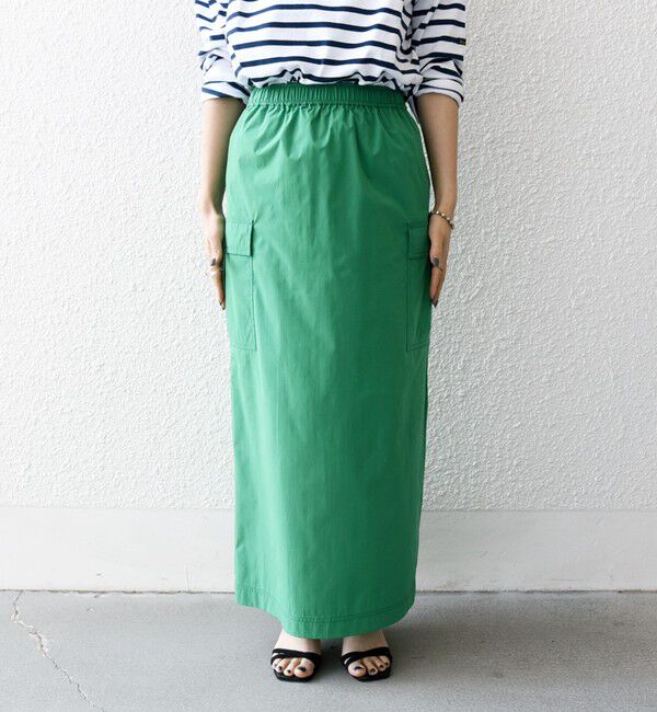 SHIPS any「SHIPS any:〈洗濯機可能〉タイプライター イージー カーゴ タイト スカート」|スカート|