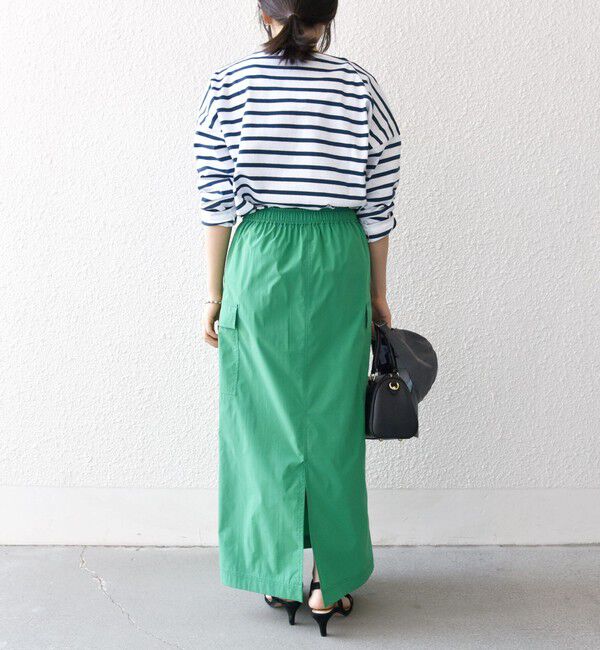 SHIPS any「SHIPS any:〈洗濯機可能〉タイプライター イージー カーゴ タイト スカート」|スカート|