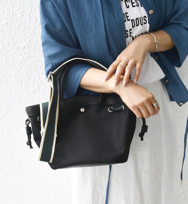 SHIPS for women「【WEB限定】テープ ショルダー ドロスト バッグ」|ショルダー・メッセンジャー|