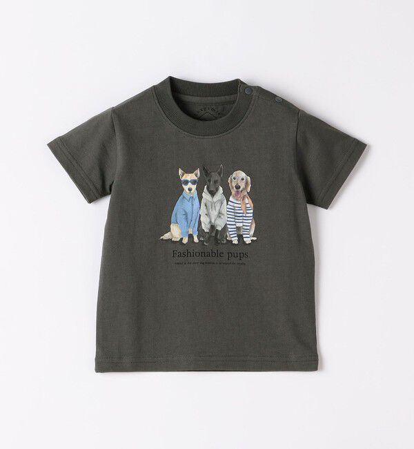 SHIPS Colors 「さかがみ家&times;SHIPS KIDS:80～130cm / コラボ プリント Tシャツ◇」|Tシャツ・カットソー|