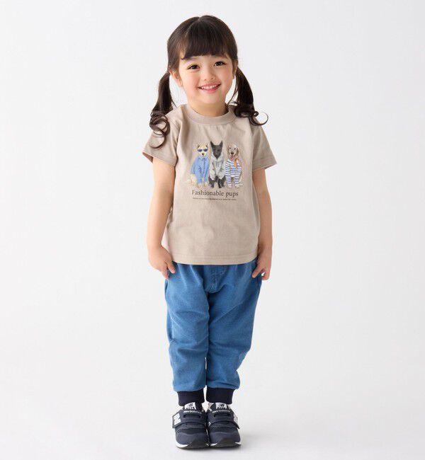 SHIPS Colors 「さかがみ家&times;SHIPS KIDS:80～130cm / コラボ プリント Tシャツ◇」|Tシャツ・カットソー|