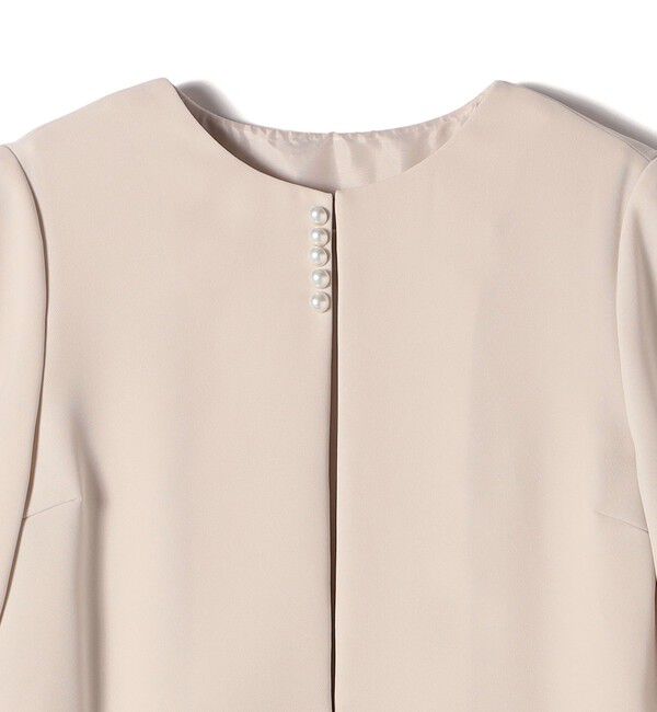 SHIPS for women「Kaene:フレア ジャケット ワンピース（セレモニー対応可）」|ワンピース|