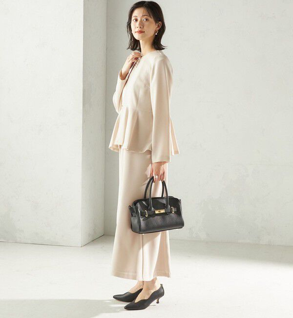 SHIPS for women「Kaene:フレア ジャケット ワンピース（セレモニー対応可）」|ワンピース|