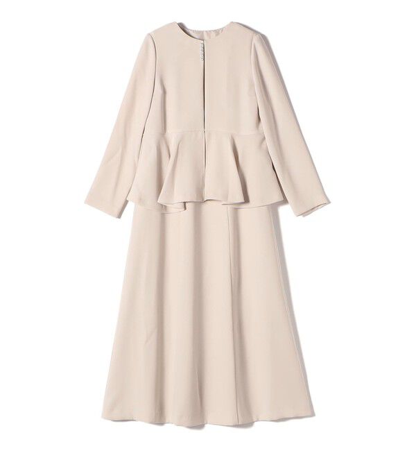 SHIPS for women「Kaene:フレア ジャケット ワンピース（セレモニー対応可）」|ワンピース|