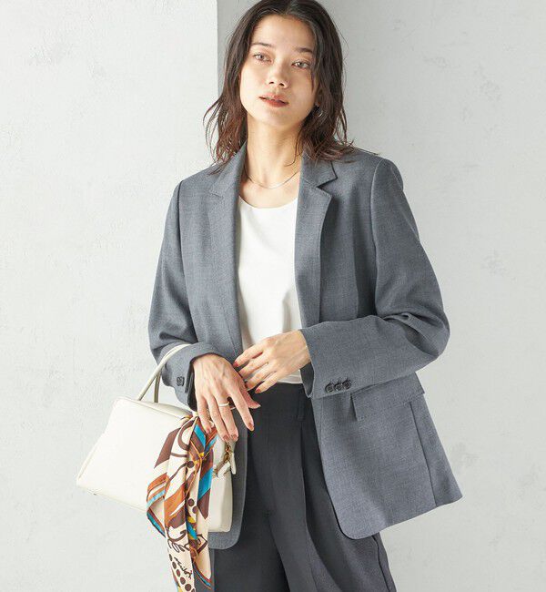 SHIPS for women「ウーステッド テーラード ジャケット（セットアップ対応）」|テーラードジャケット|