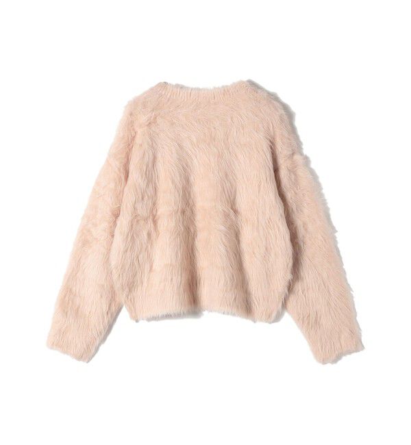 SHIPS for women「〈手洗い可能〉シャギー ファー クルーネック プルオーバー」|ニット・セーター|