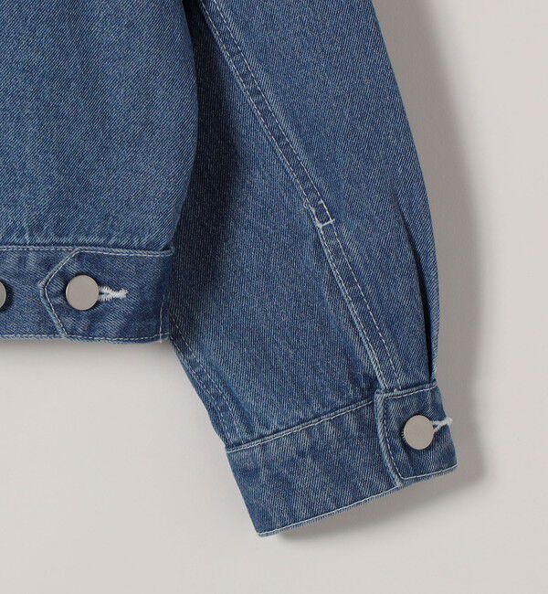 SHIPS any「bon_meur:〈洗濯機可能〉ビジュー ルーズ デニム ジャケット」|デニムジャケット|