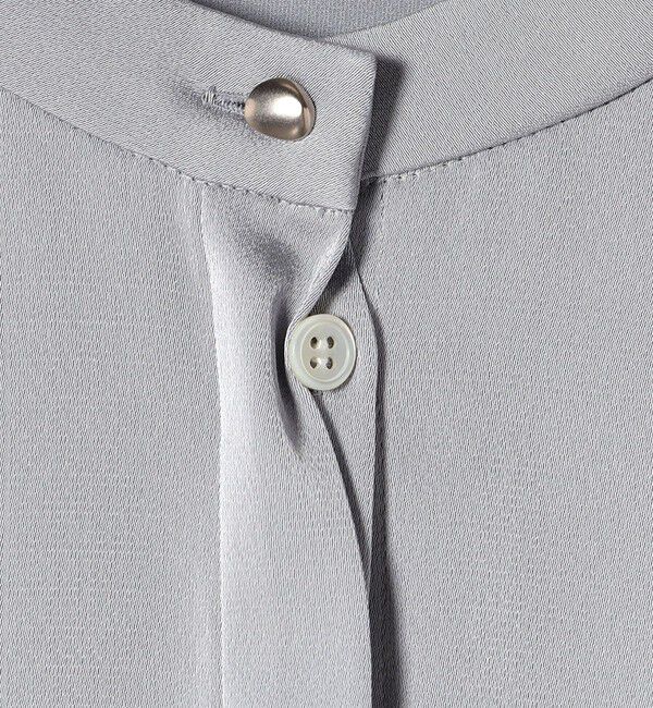 SHIPS for women「〈手洗い可能〉プリーツ 袖 デザイン ブラウス」|シャツ・ブラウス|