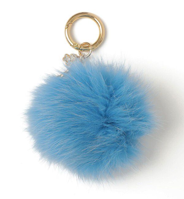 SHIPS for women「フォックス ファーポンポン チャーム」|チャーム・キーホルダー|