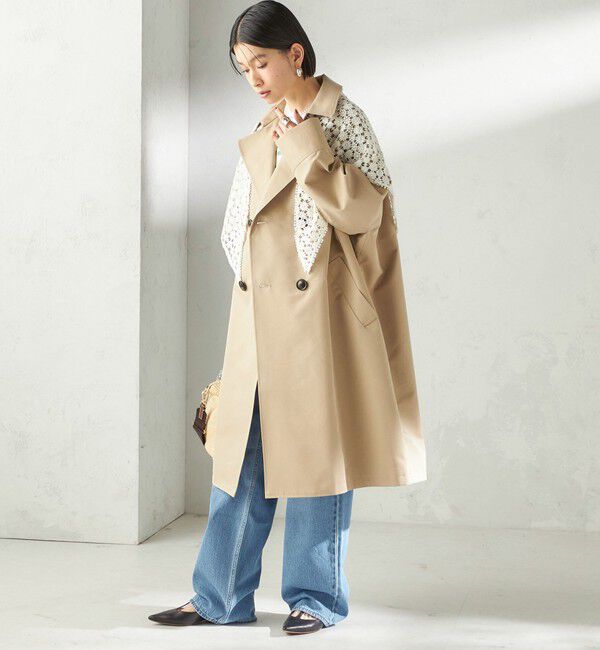 SHIPS for women「【SHIPS別注】BINDU: レース トライアングル スカーフ」|バンダナ・スカーフ|