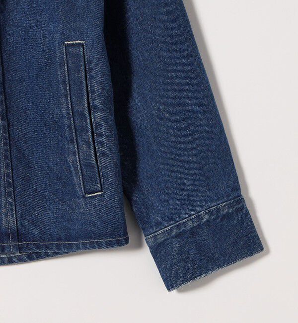 quaranciel「quaranciel:〈洗濯機可能〉セーラーカラー デニム ブルゾン」|デニムジャケット|