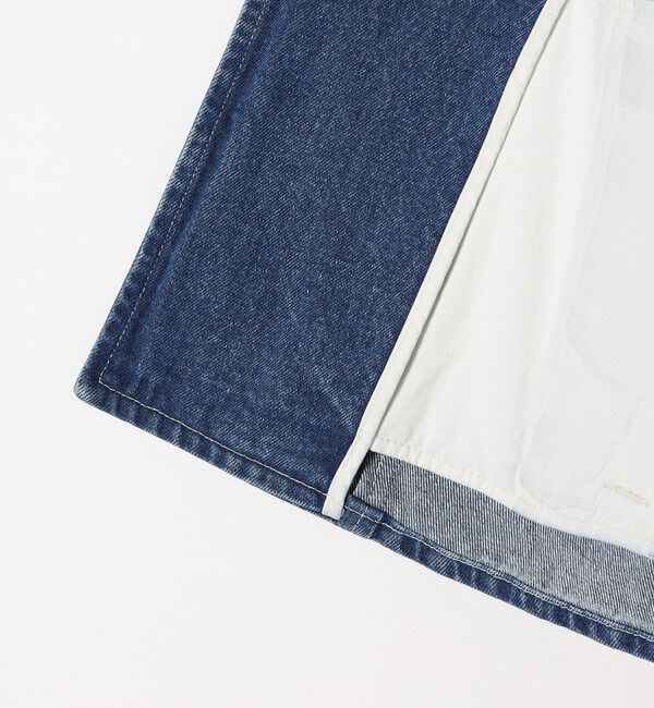 quaranciel「quaranciel:〈洗濯機可能〉セーラーカラー デニム ブルゾン」|デニムジャケット|