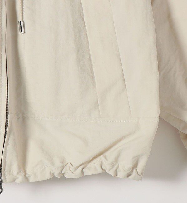 SHIPS any「《予約》SHIPS any:〈洗濯機可能〉ナイロン タスラン ギャザー スタンドカラー ブルゾン」|ブルゾン・スタジャン|