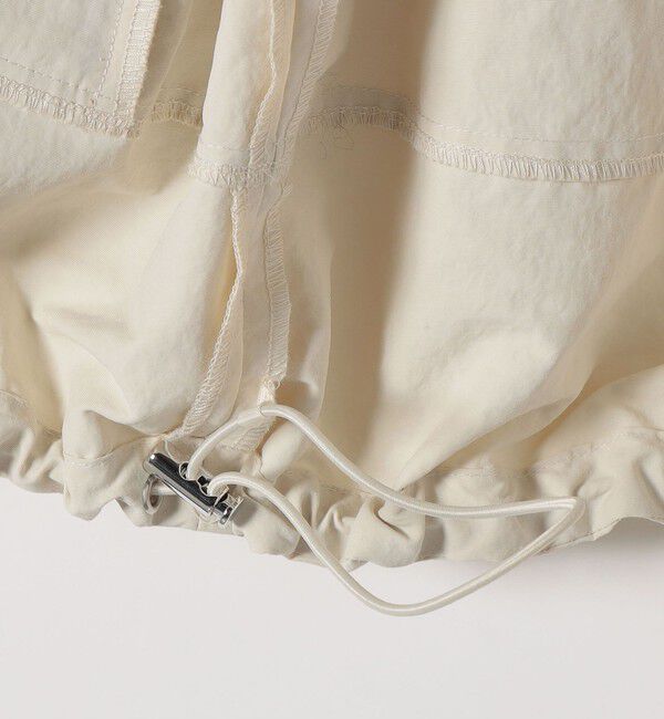 SHIPS any「《予約》SHIPS any:〈洗濯機可能〉ナイロン タスラン ギャザー スタンドカラー ブルゾン」|ブルゾン・スタジャン|