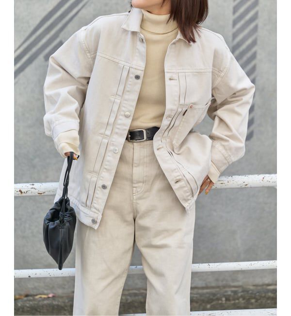 OUTDOOR PRODUCTS Usual Things「ULTデニム1PKTオーバートラッカージャケット」|デニムジャケット|