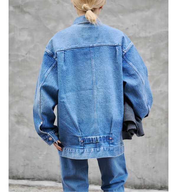 OUTDOOR PRODUCTS Usual Things「ULTデニム1PKTオーバートラッカージャケット」|デニムジャケット|