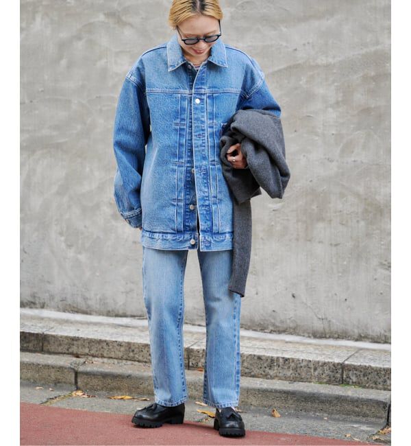 OUTDOOR PRODUCTS Usual Things「ULTデニム1PKTオーバートラッカージャケット」|デニムジャケット|