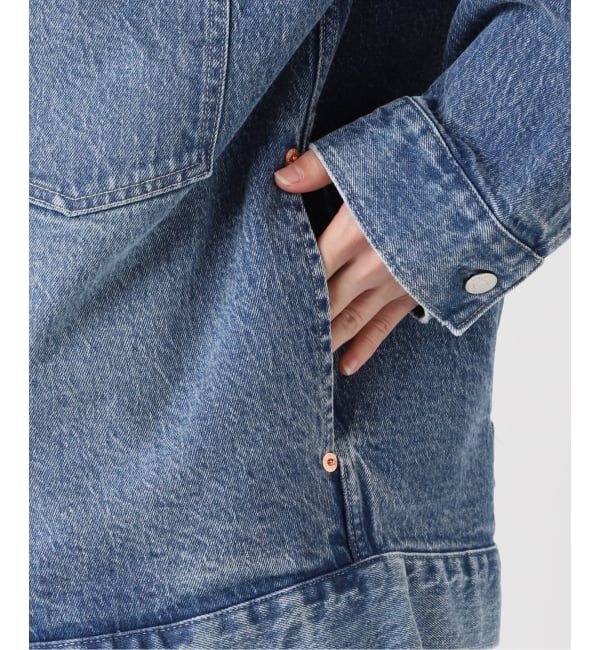 OUTDOOR PRODUCTS Usual Things「ULTデニム1PKTオーバートラッカージャケット」|デニムジャケット|