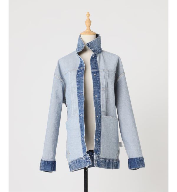 OUTDOOR PRODUCTS Usual Things「ULTデニム1PKTオーバートラッカージャケット」|デニムジャケット|