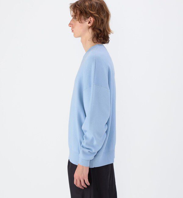 CABaN「CABaN コットンカシミヤ クルーネックプルオーバー」|ニット・セーター|