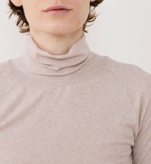 GALERIE VIE「レーヨンカシミヤジャージー ハイネックプルオーバー」|Tシャツ・カットソー|