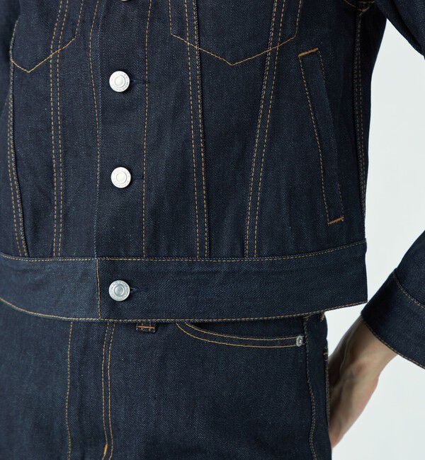 MACPHEE「インディゴガードデニム ジャケット」|デニムジャケット|