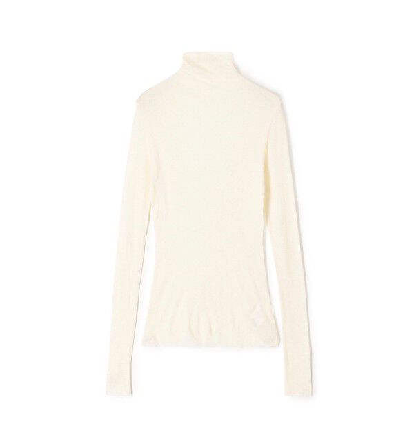 JAMES PERSE「コットンカシミヤブレンドリブ タートルネックプルオーバー WVA3942」|Tシャツ・カットソー|13 オフホワイト