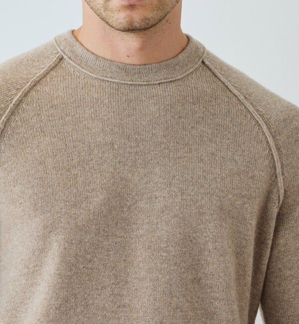 JAMES PERSE「リサイクルカシミヤ ラグランスリーブプルオーバー MRBC3718」|ニット・セーター|