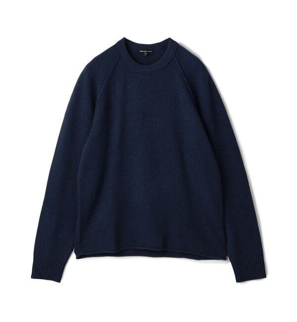 JAMES PERSE「リサイクルカシミヤ ラグランスリーブプルオーバー MRBC3718」|ニット・セーター|65 ブルー