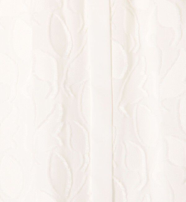 TOMORROWLAND collection「リーフカットジャカード コンビネーションブラウス」|シャツ・ブラウス|