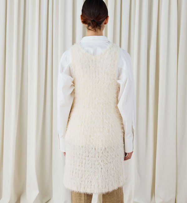 DES PRES「フラッフィーコットン ミドルジレ」|ベスト・ジレ|