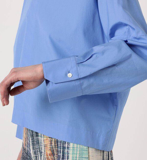 MACPHEE「コットンブロード コクーンシャツ」|シャツ・ブラウス|