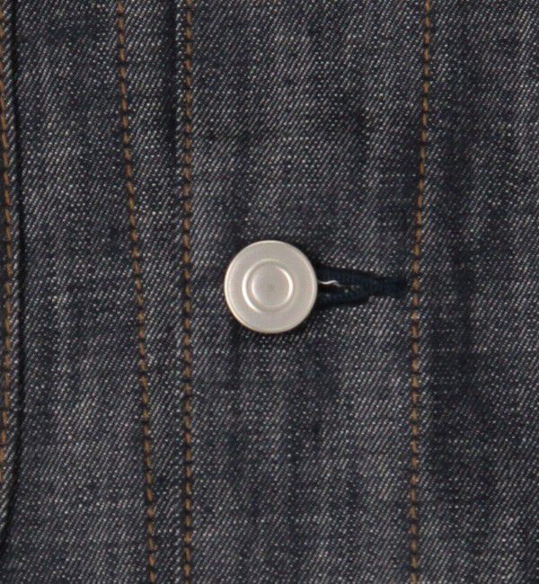 GALERIE VIE「ステイブルーデニム 4ポケット カバーオールジャケット」|デニムジャケット|