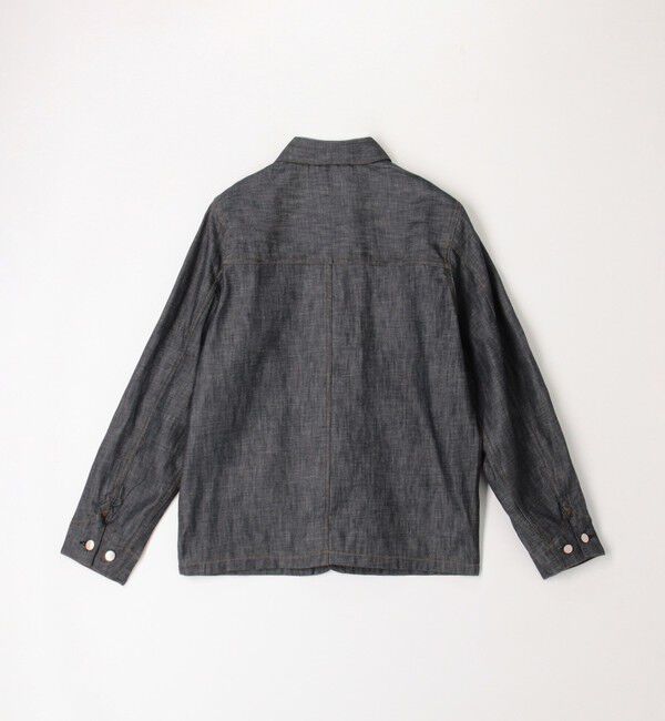 GALERIE VIE「ステイブルーデニム 4ポケット カバーオールジャケット」|デニムジャケット|