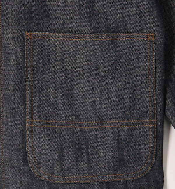 GALERIE VIE「ステイブルーデニム 4ポケット カバーオールジャケット」|デニムジャケット|