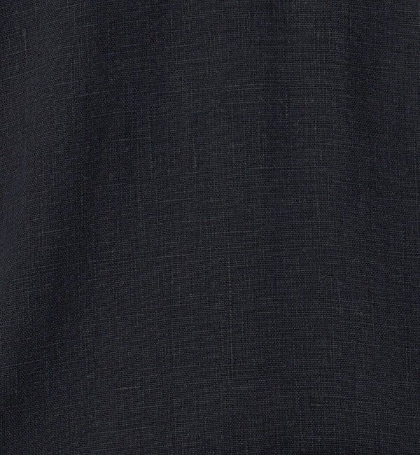 GALERIE VIE「リブコンビフレンチリネン ハーフスリーブジャケット」|ノーカラージャケット|